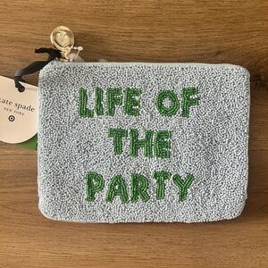 Kate Spade x Target Beaded “Life of the Party” Exclusive Clutch – NWT